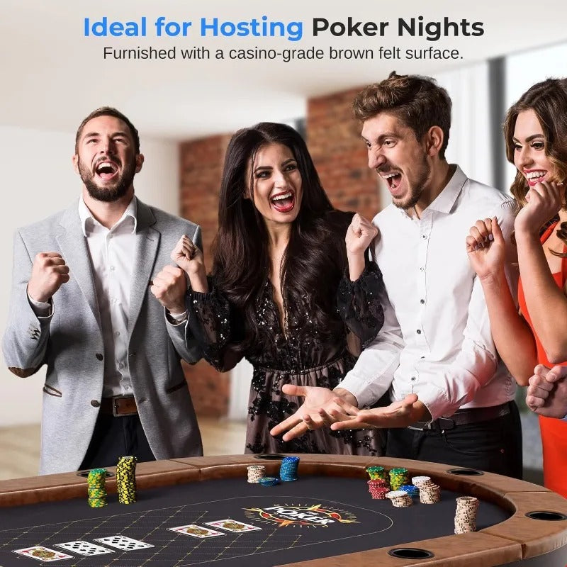 Texas Hold'em Poker Table - XLarge 84" x 42"