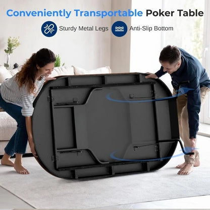 Texas Hold'em Poker Table - XLarge 84" x 42"